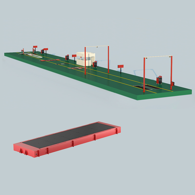 Safety Performance Testing System of Flat Plate Type